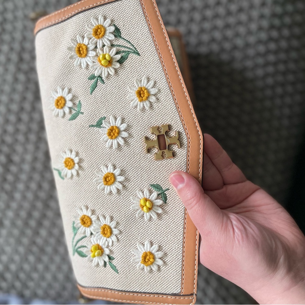 Kira Canvas Appliqué Bag | Tory Burch - Picture 6 of 16